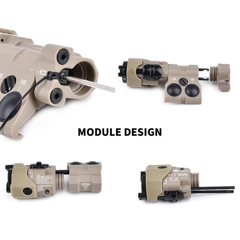 نايلون إصدار غير وظيفي PEQ-15 L3-NGAL OGL MAWL صندوق بطارية نايلون مزخرف