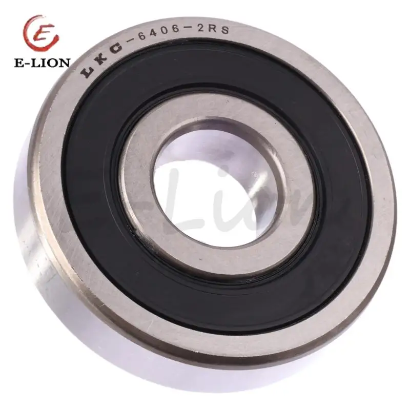 

НОВЫЙ высокоскоростной радиальный шарикоподшипник 6406 2RS — сверхмощная конструкция, износостойкая поверхность и малошумная функция