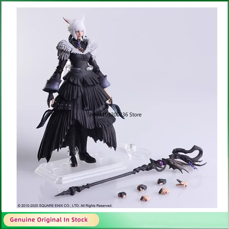 Original SQUARE ENIX PLAY ARTS Final Fantasy XIV Y'shtola Action Figures Active Joint Model Desktop Decoration Boy Gift