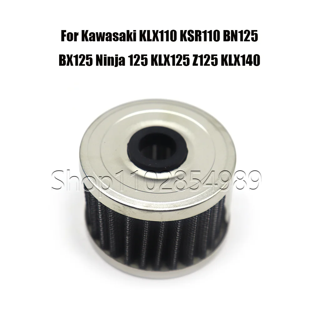 Filtr oleju do motocykli Kawasaki KLX110 KLX110R KLX110L KSR110 BN125 BX125 Ninja 125 BX125 KLX125 Z125 KLX140 KLX140G