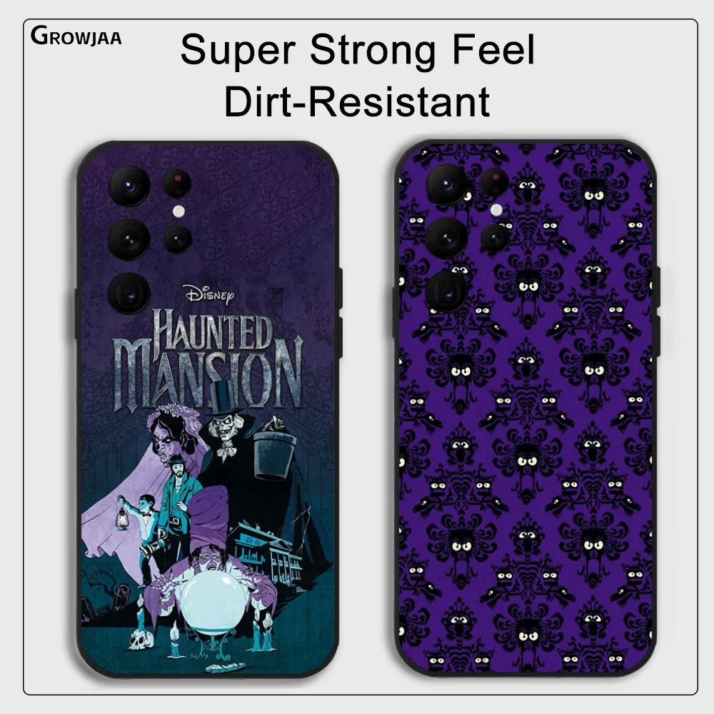 H-Haunted Mansion Movie Phone Case for Samsung Galaxy S24 Ultra S22 S23 Ultra S21 S20 5G Protective Silicone TPU Funda