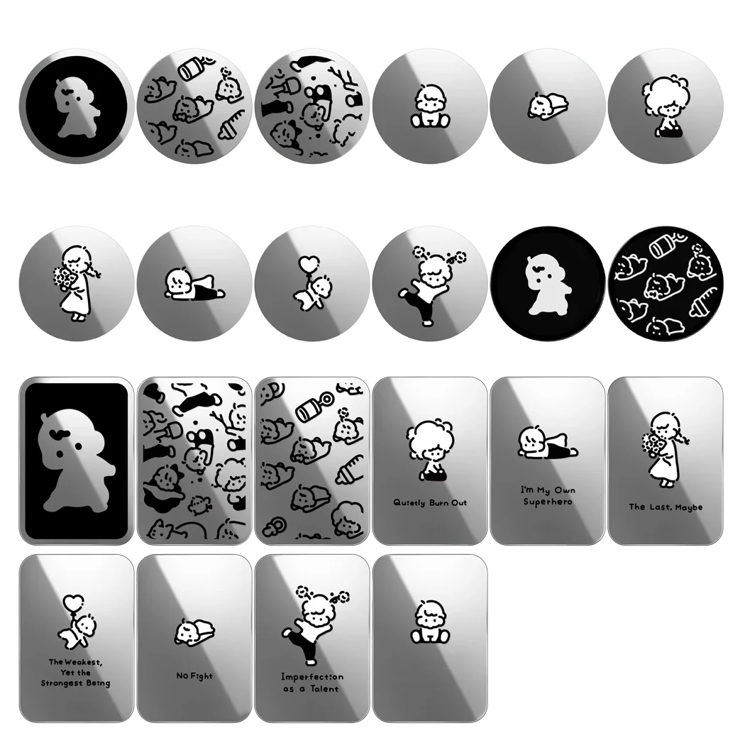 6031927 Magnetic Phone Folding Stand for IPhone Holder Mount Support for Galaxy S Card Holder