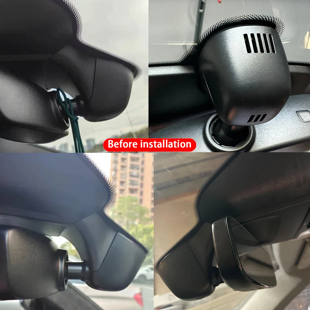 for Porsche Cayenne Panamera Taycan Carrera 972 971 911 992 9YA 9YB 9J1 4K Front Rear Camera Dash Cam Wifi Plug and Play