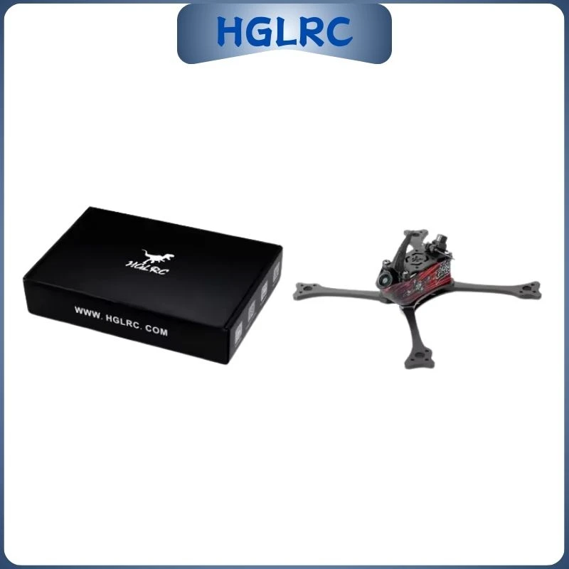 

HGLRC 2025 New Wind5 Lite V2 5inch Racing Frame 195mm Wheelbase Toray-T700 Spray Paint for RC FPV Freestyle Drone Part