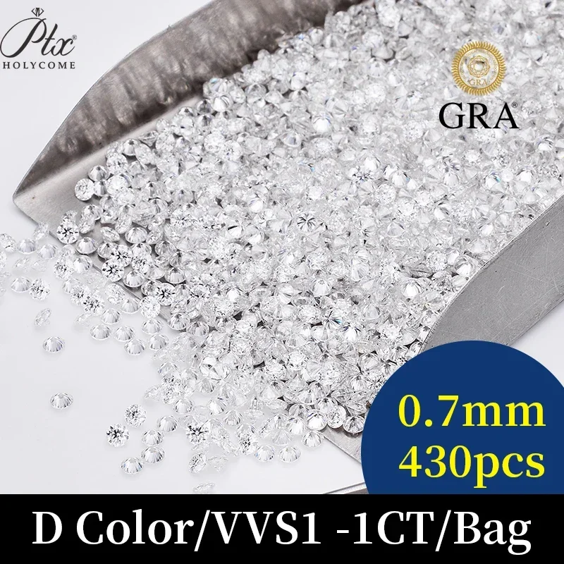 

Top Full Sizes 0.7-2.9mm VVS1 Moissanite Diamonds Round Loose Gemstones Melee Beads Jewelry Charms Beads Wholesale Prices