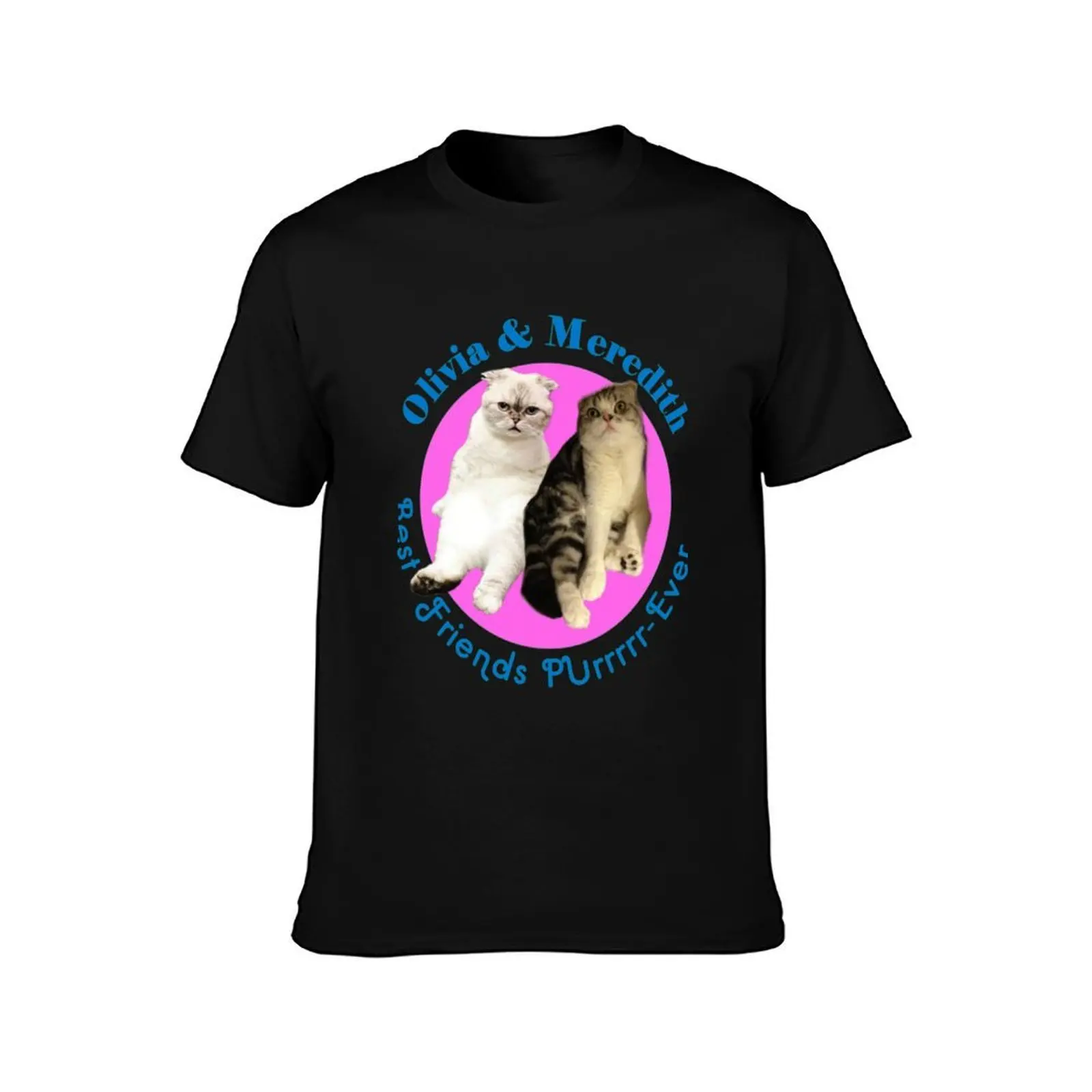 Olivia Meredith T-Shirt Big and Tall Basic Tee Shirt T-Shirt