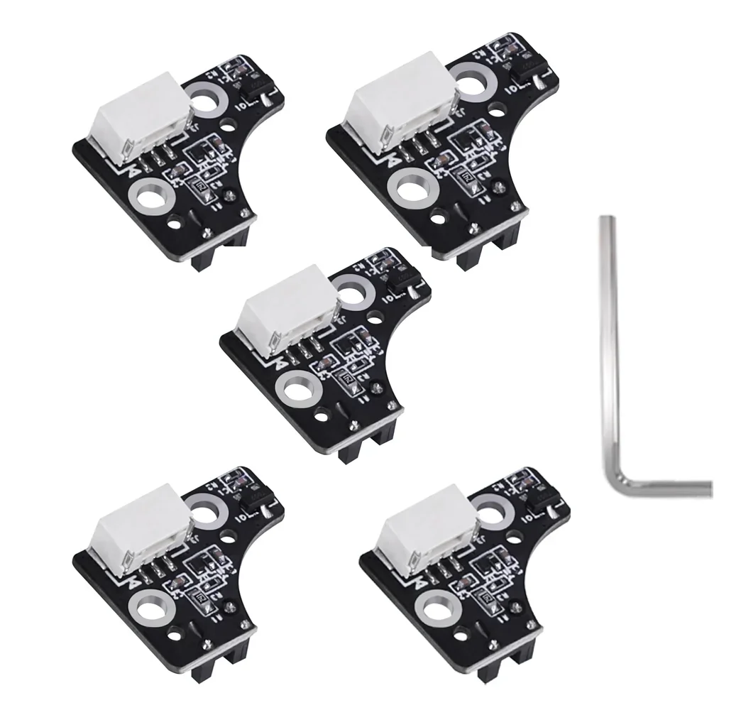 Creality Official K2 Plus Filamentdetectiebord, foto-elektrische filamentbreuksensor zonder kabel voor K2/K2 Pro/K2 Plus
