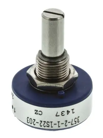 

357-2-1-1S22-203 Vishay 20kΩ ±20% Linear Conductive Plastic Potentiometer