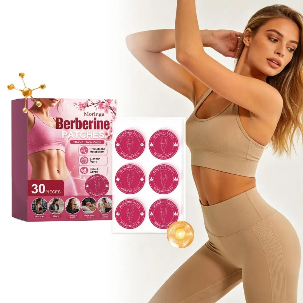 30PCS Moringa care patch Body Care Patch Wellness Patches Weight Management Assistance Patch Firming Nourishes Skin Body Shaping