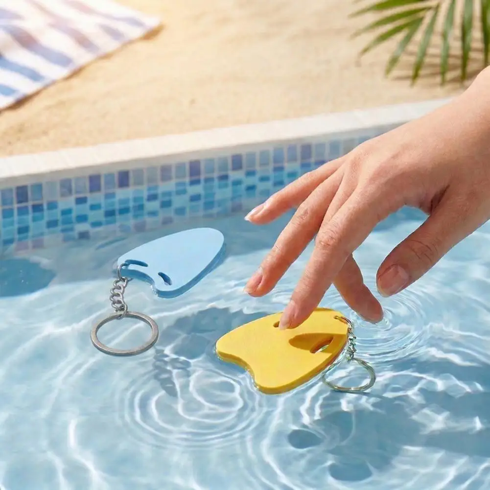 Swimming Keychain Swimming Board Keychain Pendant Sports Style Mini Float Charm Summer Bag Accessory Key Holder for Outdoor