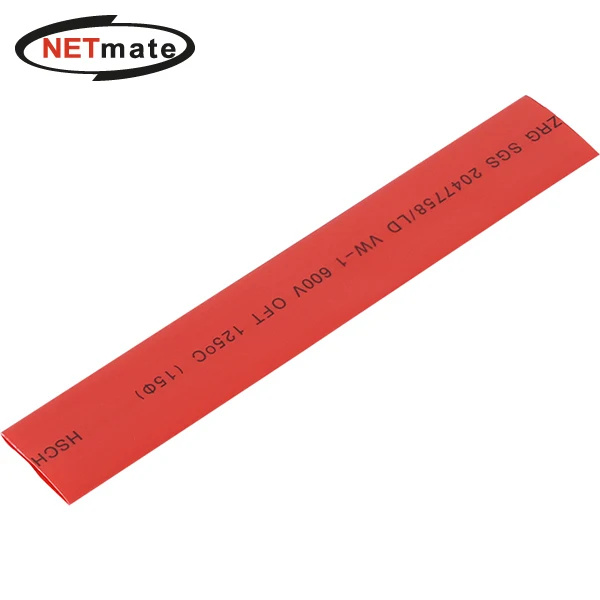 Gangwon NMT-CHT1515R 15.5x150mm Heat shrink tube (Red/10EA)