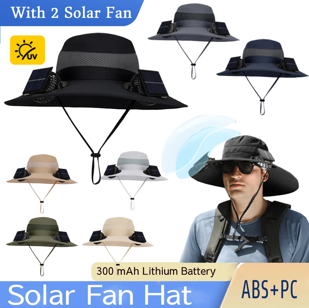 

Sunshade Fishing Hat Breathable Large Edge Cooling Hat 3 Modes Outdoor Drawstring Fishing Hat for Outdoor Riding Hiking Fishing