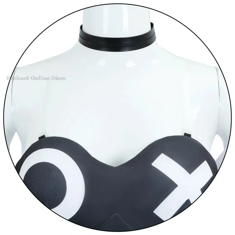 EE01 هازبين هيلوفا ماي داي كوسبلاي فندق بوس فيروسيكا ماي داي أزياء تنكرية للنساء دبوس شعر أنيمي الدعامة الهالوين الشيطانة Co & 0Ww