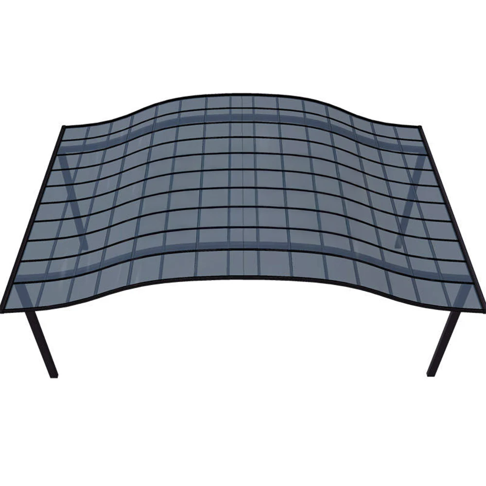 

Навес из поликарбоната для балкона и террасы, водонепроницаемый, уличный, алюминиевый, новейший дизайн, прямые поставки с завода