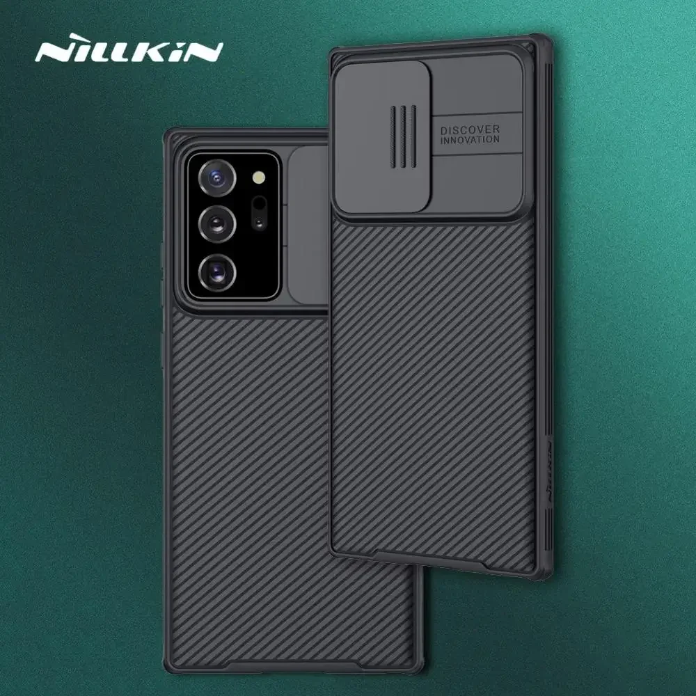 Nillkin for Samsung Galaxy Note 20 Ultra Camshield Cover Slide Camera Protect Case for Samsung Note 20 S21 Ultra S20 Plus FE 5G