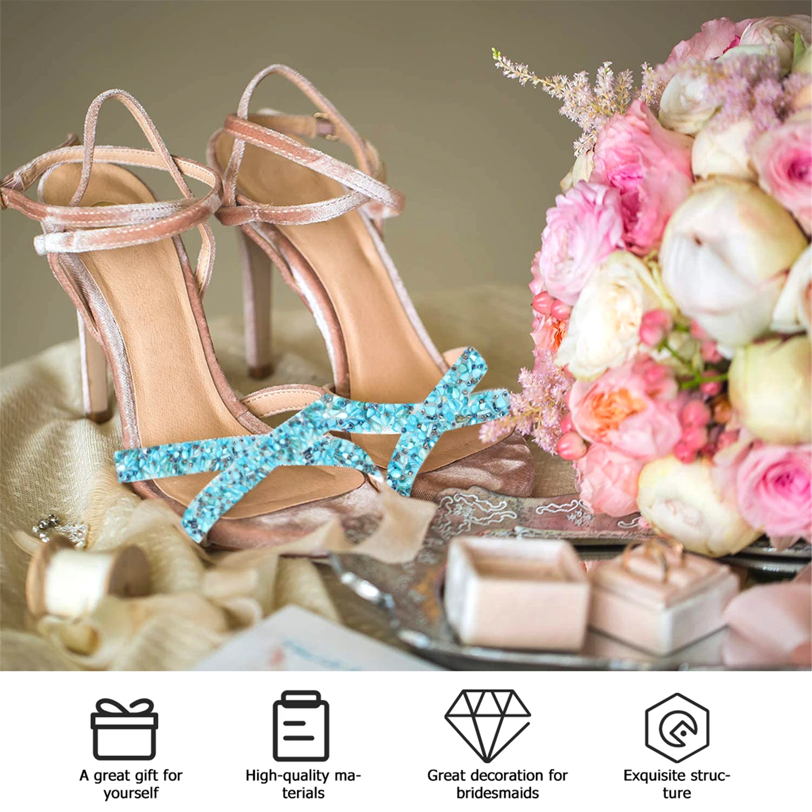 

Rhinestone Ribbon DIY Wedding Decor Sky Sewing Accessories Hot Fix Glue Back Transparent Adhesive Craft Material