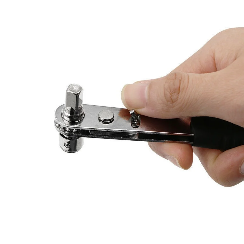 1/4 Inch For MINI Ratchet Wrench 6.35mm Quick Direction Switching Socket Screwdriver for Confined Areas Plastic Metal Build