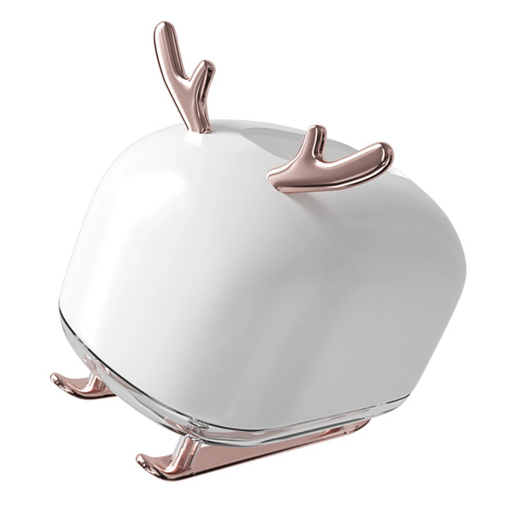 

Tissue Box Napkin Holder Car Home Decor White Storage ganizer ABS Material Easy Clean Tissue Container Multi Purpose Household