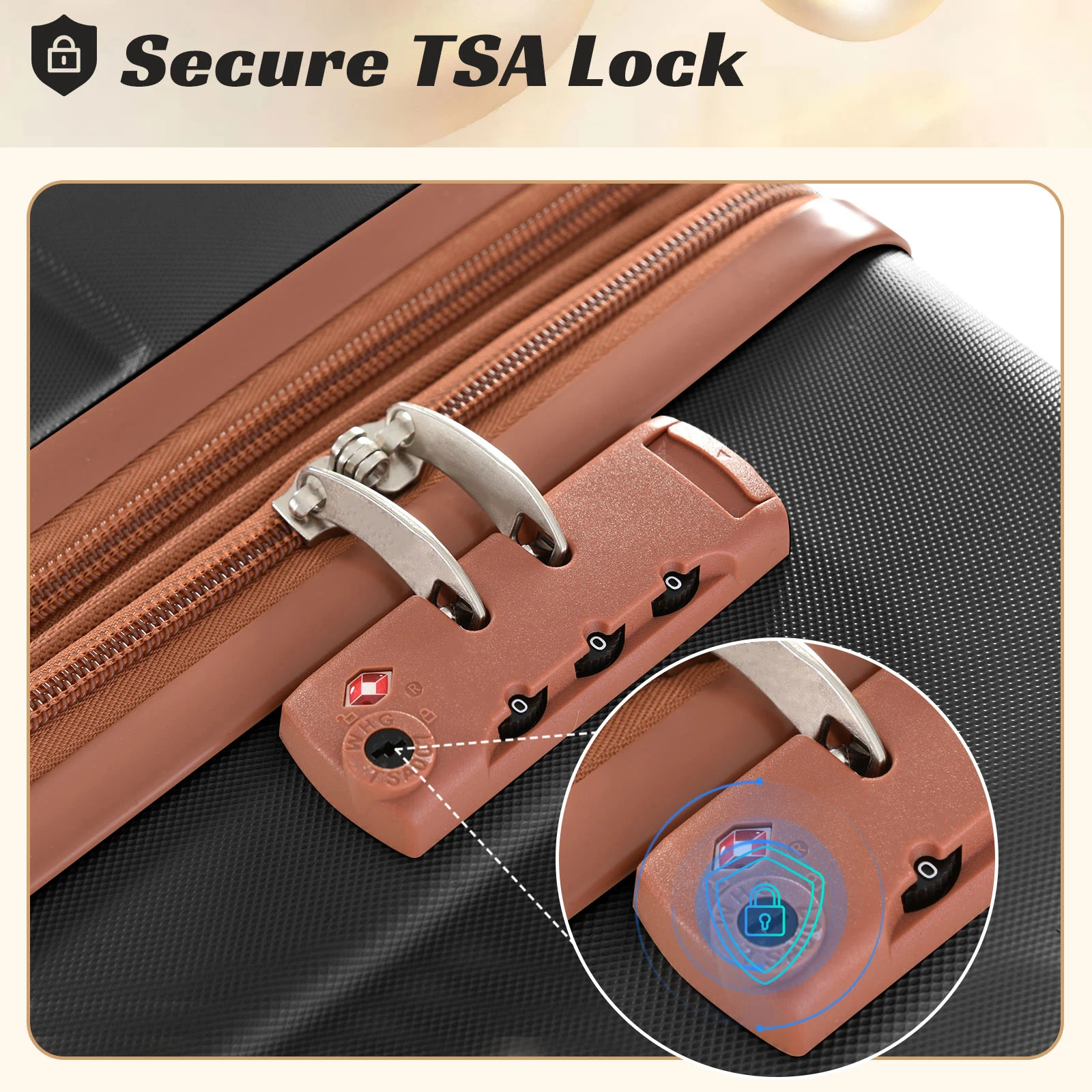 Hardshell Bagage Spinner Koffer Met Tsa Lock Lichtgewicht 20 ''Draagbare Bagagetassen Voor Dames Heren Vakantie Rugzak Tassen