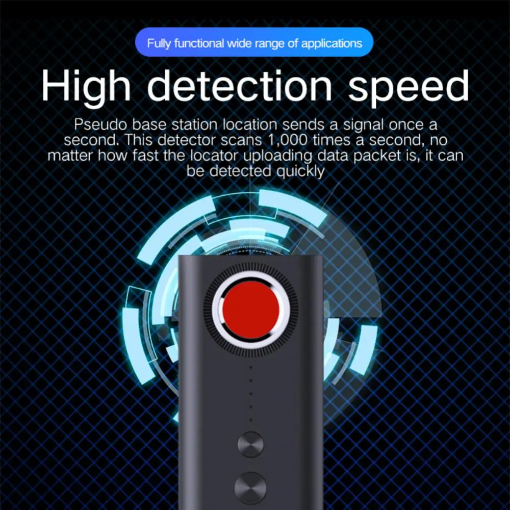 Hidden Camera Detector Detection Bug Spy Lens Sound Wiretapping GPS Tracker RF Signal Finder Scanner Gadgets Device USB Charging