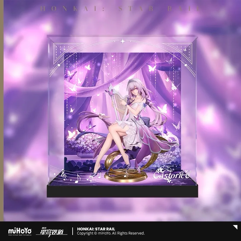 Oficjalna, autentyczna figurka miHoYo Honkai Star Rail Castorice 1/8 w pudełku ekspozycyjnym, ozdoby, cosplay, anime, gra, dodatkowy prezent - wersja przedpremierowa