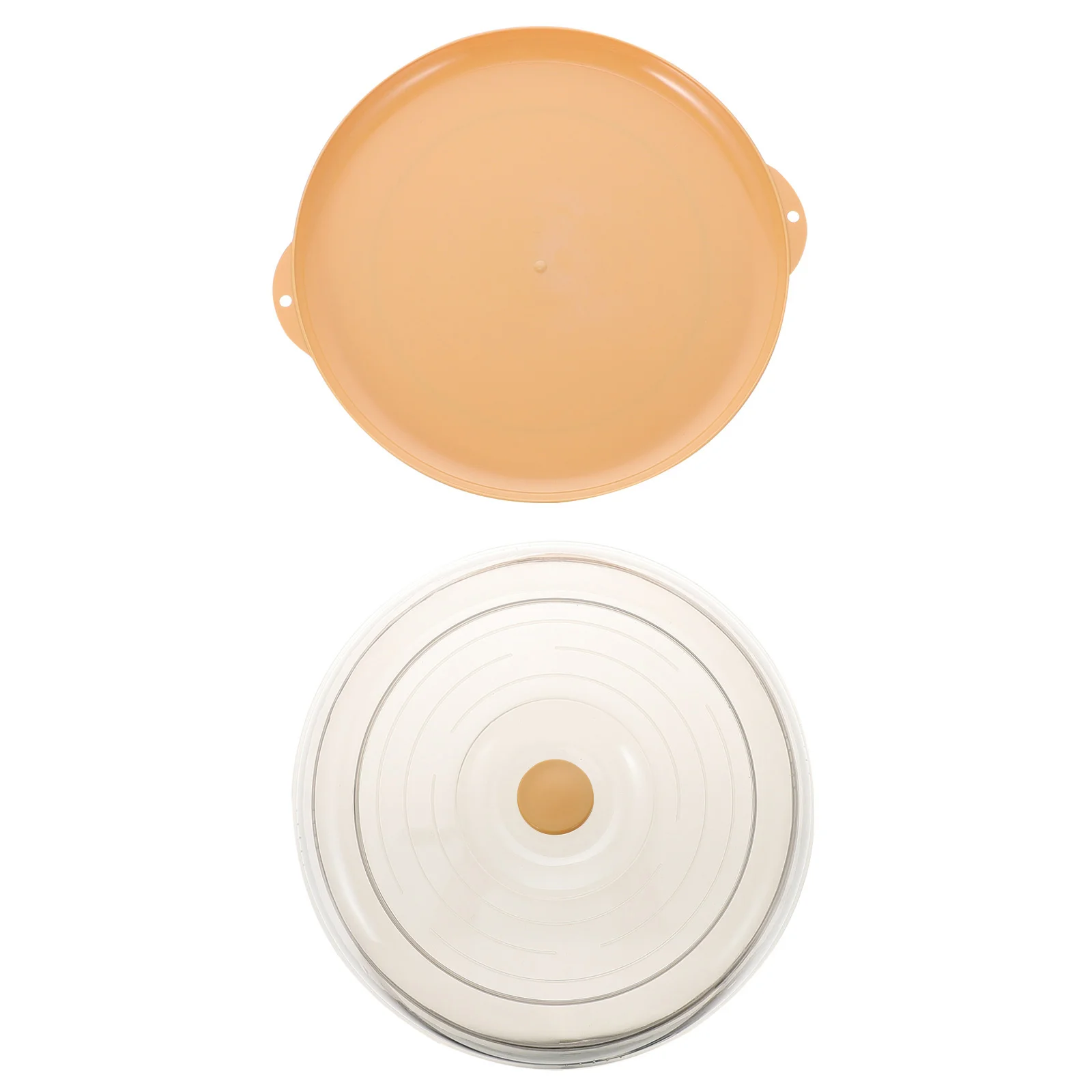 

1Pcs Transparent Dish Cover Sturdy Multifunctional Home Restaurant Hotel Use Fresh-Keeping Protection Household Vegetable Cover