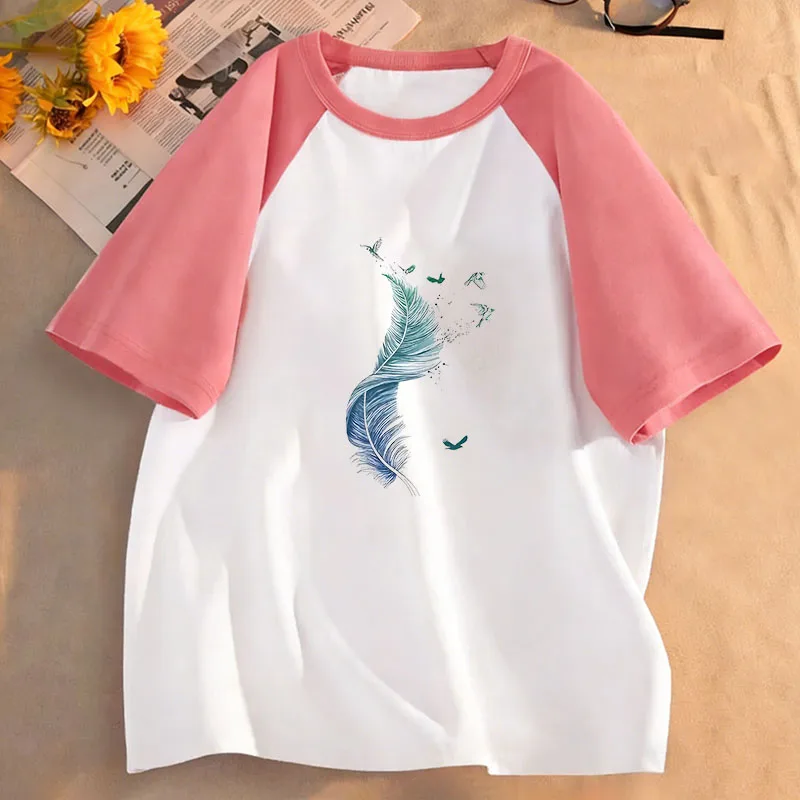Vintage Leaf Design T Shirts Retro Kids Children's T-shirt Boys Girls Summer Spring Casual Top Tee Shirt Short Sleeve