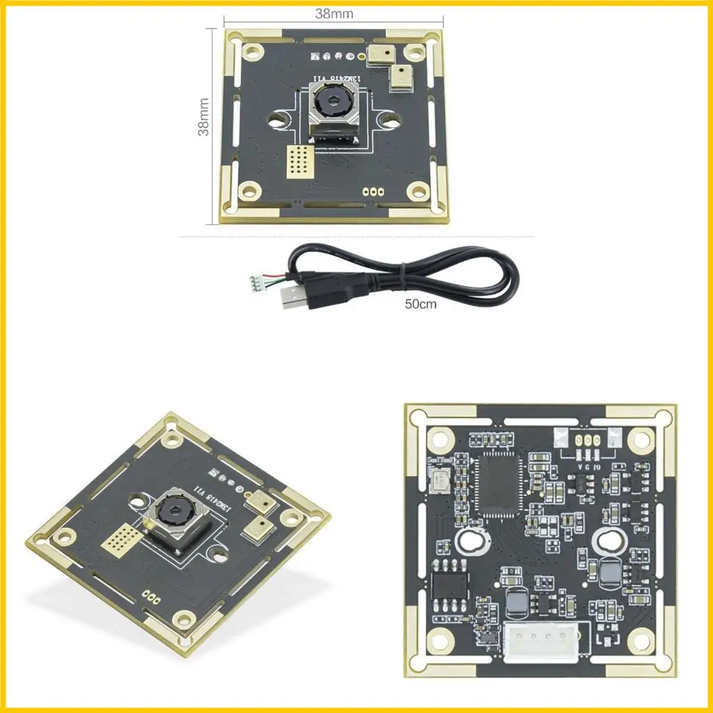 

13 -мегапиксельный модуль USB -камера AutoFocus Module 4K USB -камера OV13B10 с микрофонами