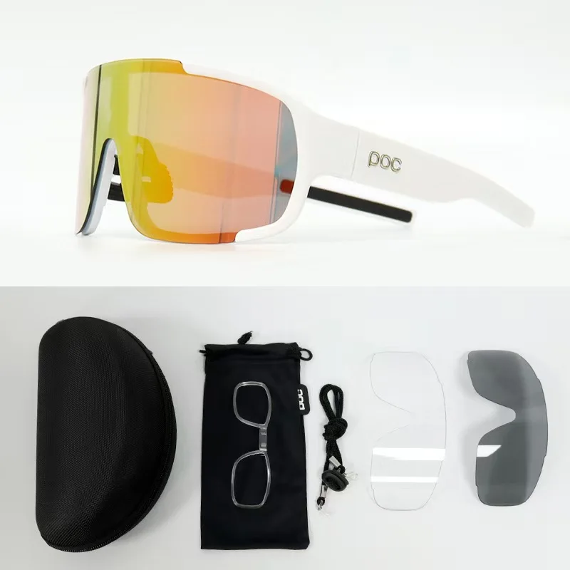 POC Aspire Mountain bike Road bike Outdoor sports myopia eye protection windproof riding glasses