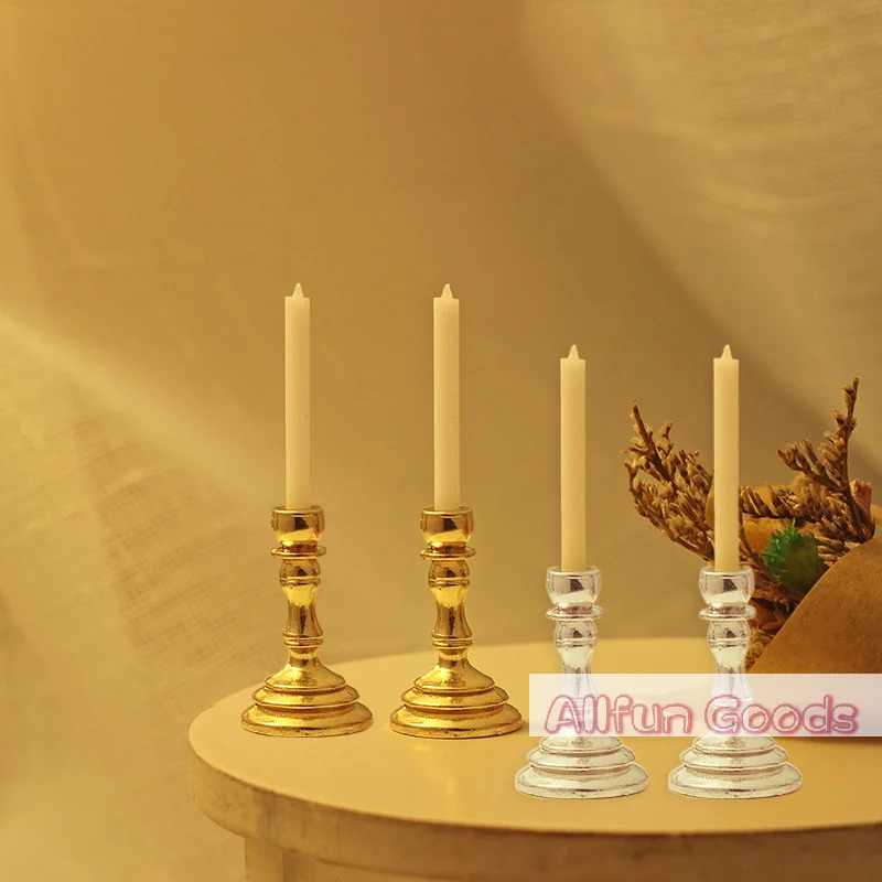 [TG835]1 Paar 1:12 Poppenhuis  - Candle Holder Decor recensie en prijs