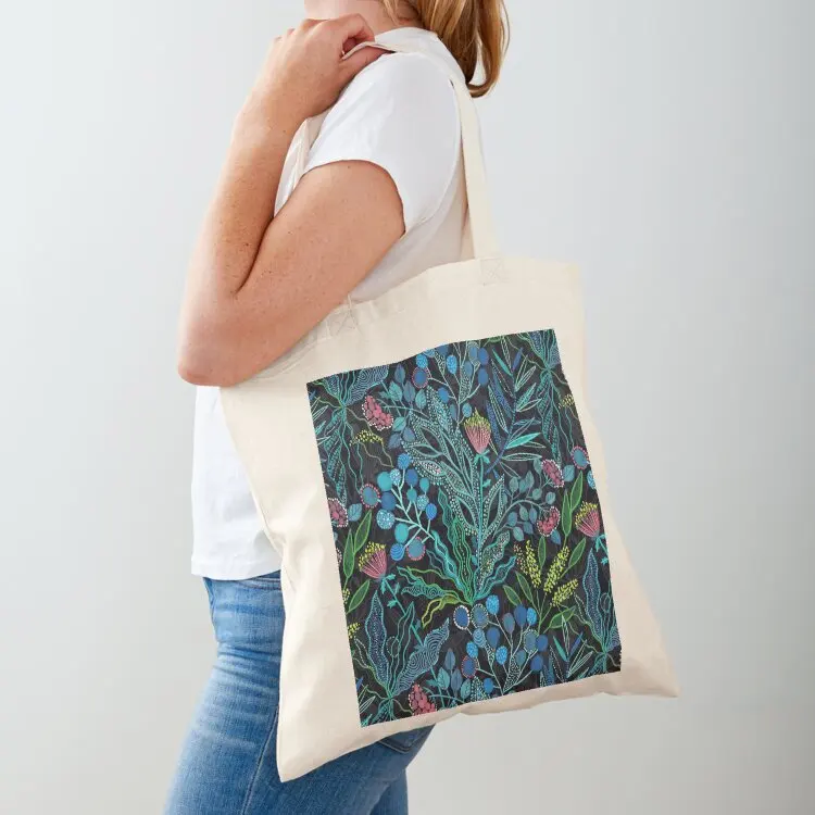 

Australian plants and flowers Tote Bag Canvas shoulder bag hand bags Lady bags Reusable bags