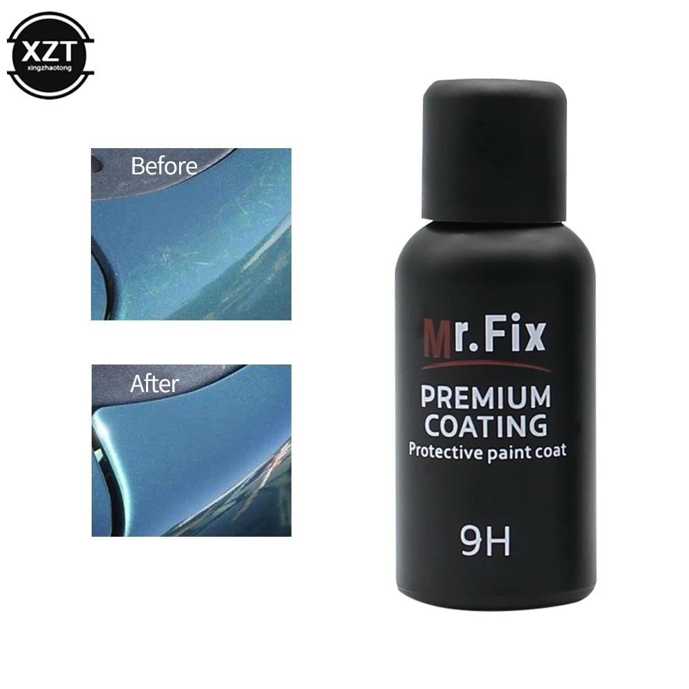 New 9H Car Oxidation Liquid Ceramic Coat Super Hydrophobic Glass Coating Set Car-Styling