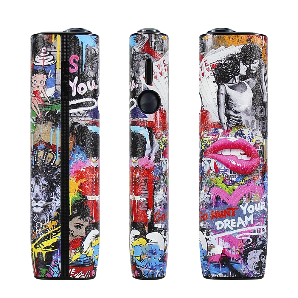 

Fashion for IQOS ILUMA ONE Dare to Dream' Slogan with Gold Foil Details Frame for ICOS 7th Accessories