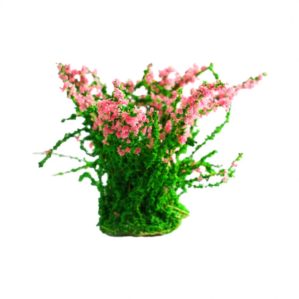 Micro Landscape Simulation Grass Flower Tufts For DIY Architecture Craft Model Garden Vegetation Scene Scenery Ornament