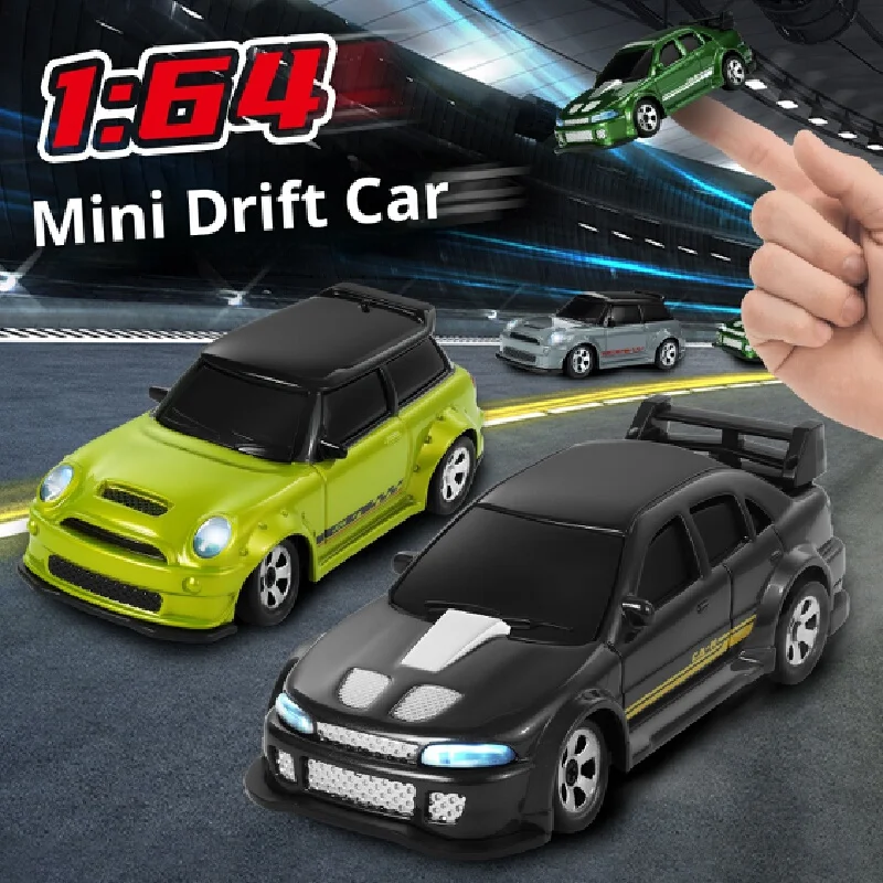 

Новый 1:64 высокоскоростной дрейфующий автомобиль с дистанционным управлением, карманный мини-автомобиль на радиоуправлении, игрушечные машинки для начинающих, южный ветер