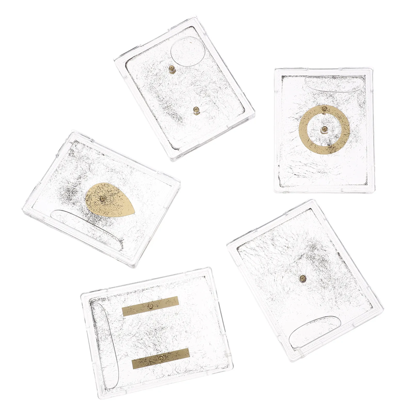 

5Sets Electromagnetism Teaching Apparatus Magnetic Field Iron Filings Physics Lab Demonstration Set for Student Electrostatics