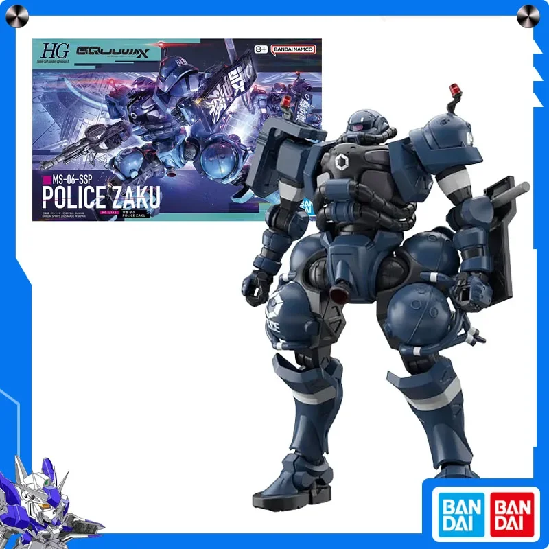 

Original Bandai Gundam Assembled Model HG Figure1/144 HG Gundam GQuuuuuuX Military Police Zaku Standard Model Theater Edition