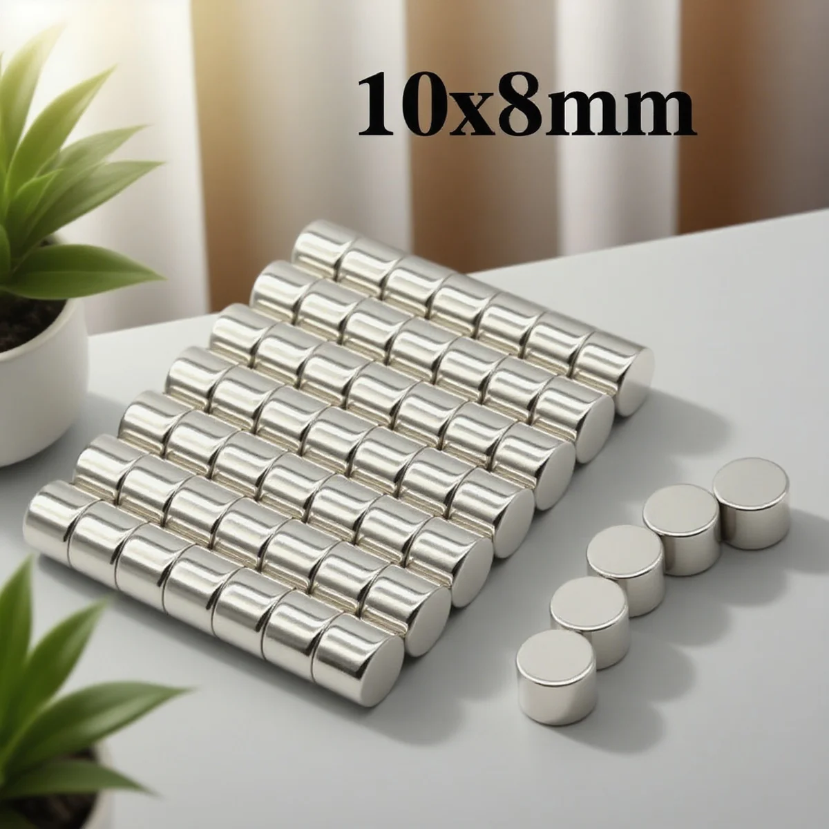 

10x8mm round Refrigerator Magnets imanes para manualidades for Refrigerator, Office, DIY