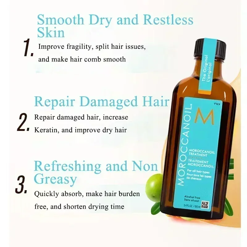 Hair Care Essential Oil Nourishing Repairing Damaged Hair Conditioner Strengthen Hair Elasticity Make Hair Smooth and Shiny