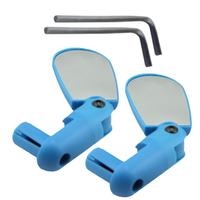 Rearview Mirror Bicycle Adjustable 2Pcs Bike Mountain Cycling Handlebar End Rearview Mirror