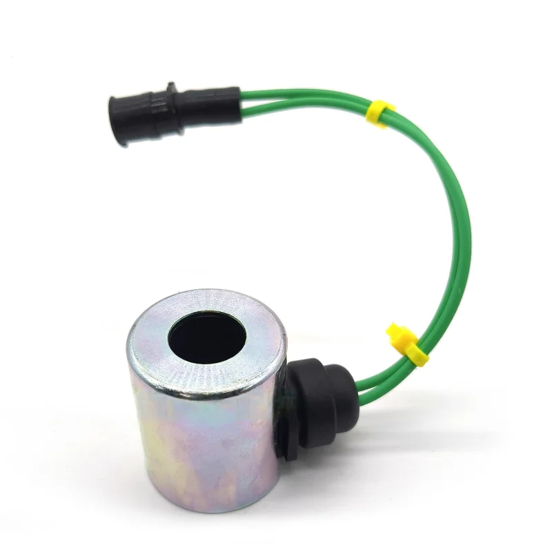 Pala per escavatore Caterpillar 140H Bobina elettrovalvola 24V Inserto rotondo adatto per pala per escavatore Caterpillar