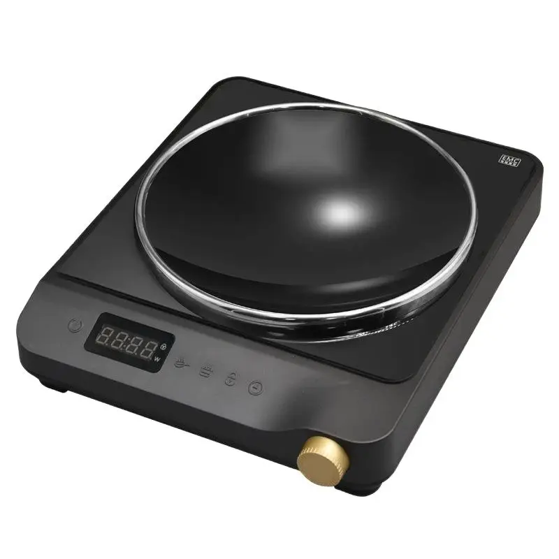 

Induction Cooker New Model 2200W 28mm Heating Plate 24 H Timer Child Lock Waterproof Multi-function Concave Induction Cooktop