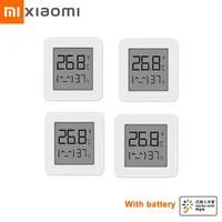 Xiaomi Mijia Thermometer 2 Bluetooth Temperature Humidity Sensor Moisture Meter Smart LCD Screen Digital Mijia App