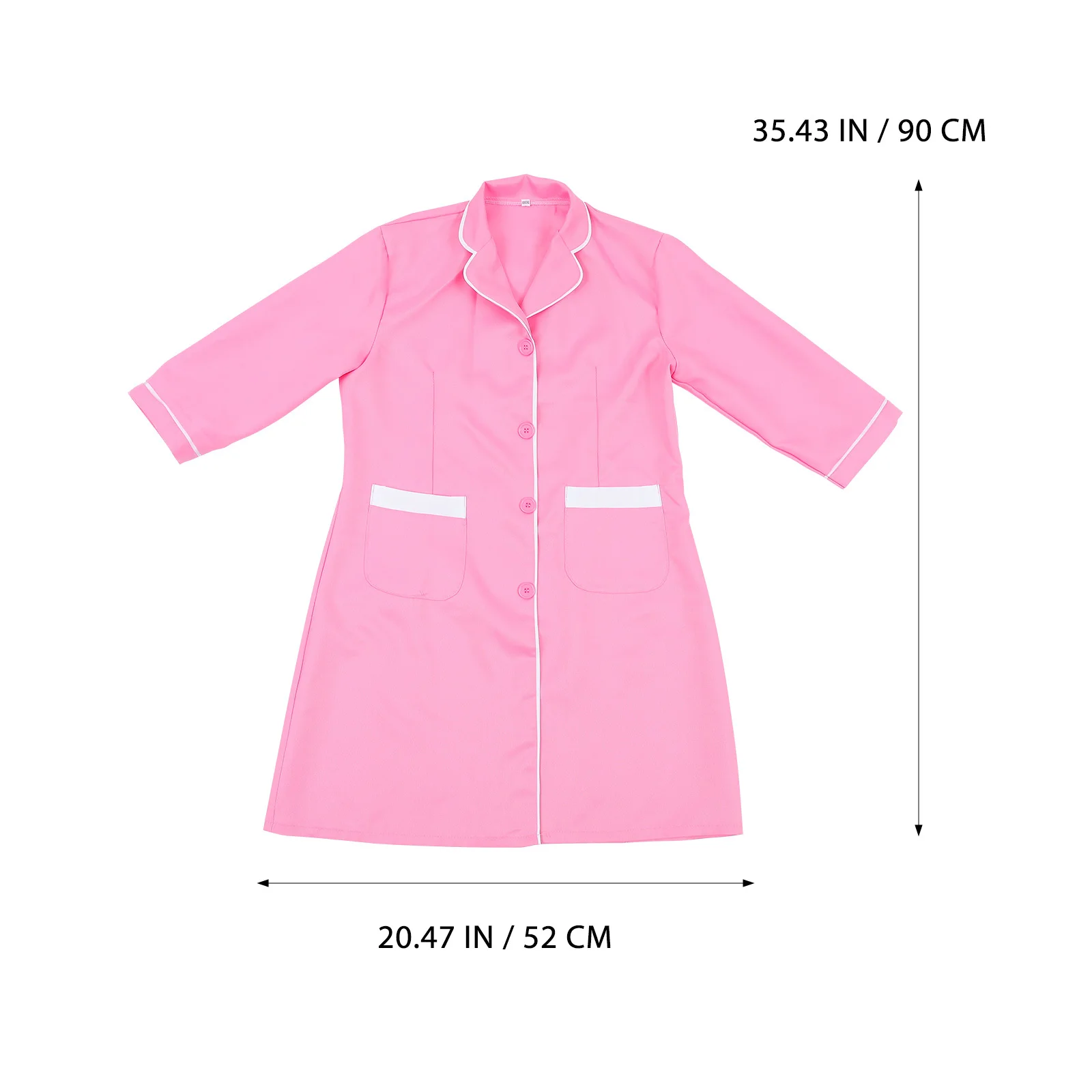 Beauty Salon Dress Lightweight Breathable Beautician Work Clothes Skin-Friendly Hairdressing Smock For Salon Multi-Function