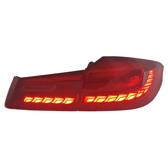

2017-2021 for 5 Series G30 G38 Rear Lamp Tail Light Full LED Taillights in Red Lens New Condition 12V Voltage