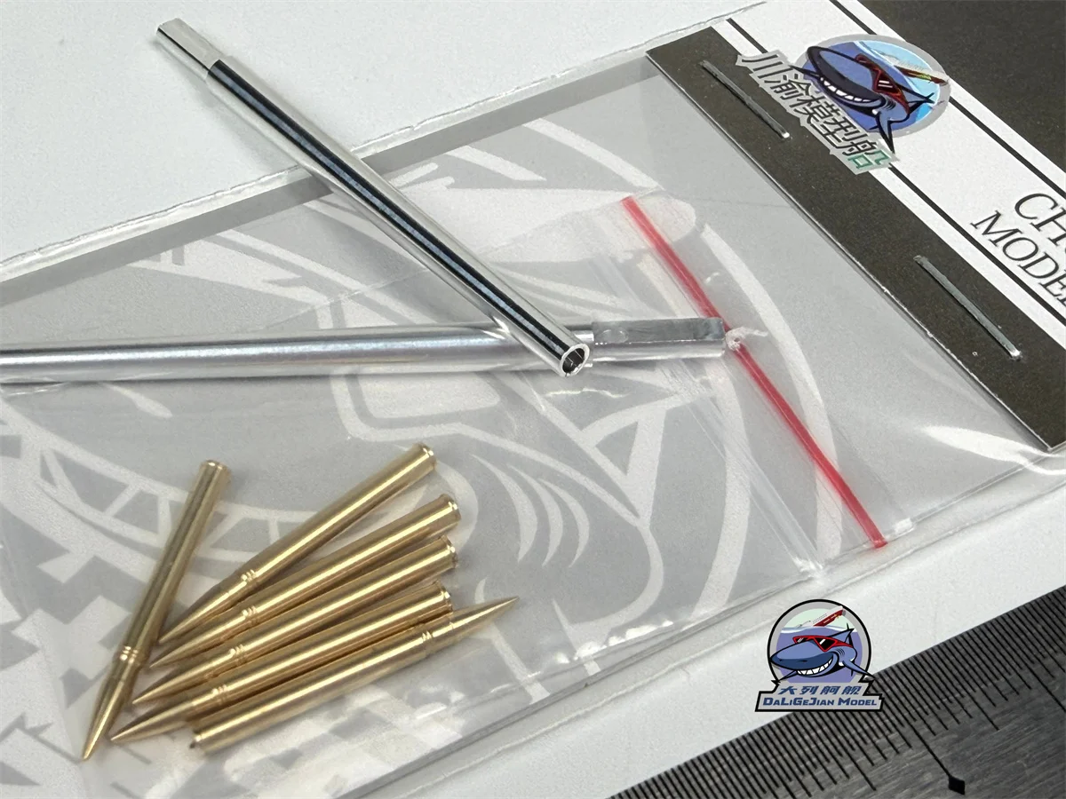 1/35 Scale Metal Barrel Shell Kit for Tamiya 35250/35190 US M4 Sherman Tank Model Kit CYT357