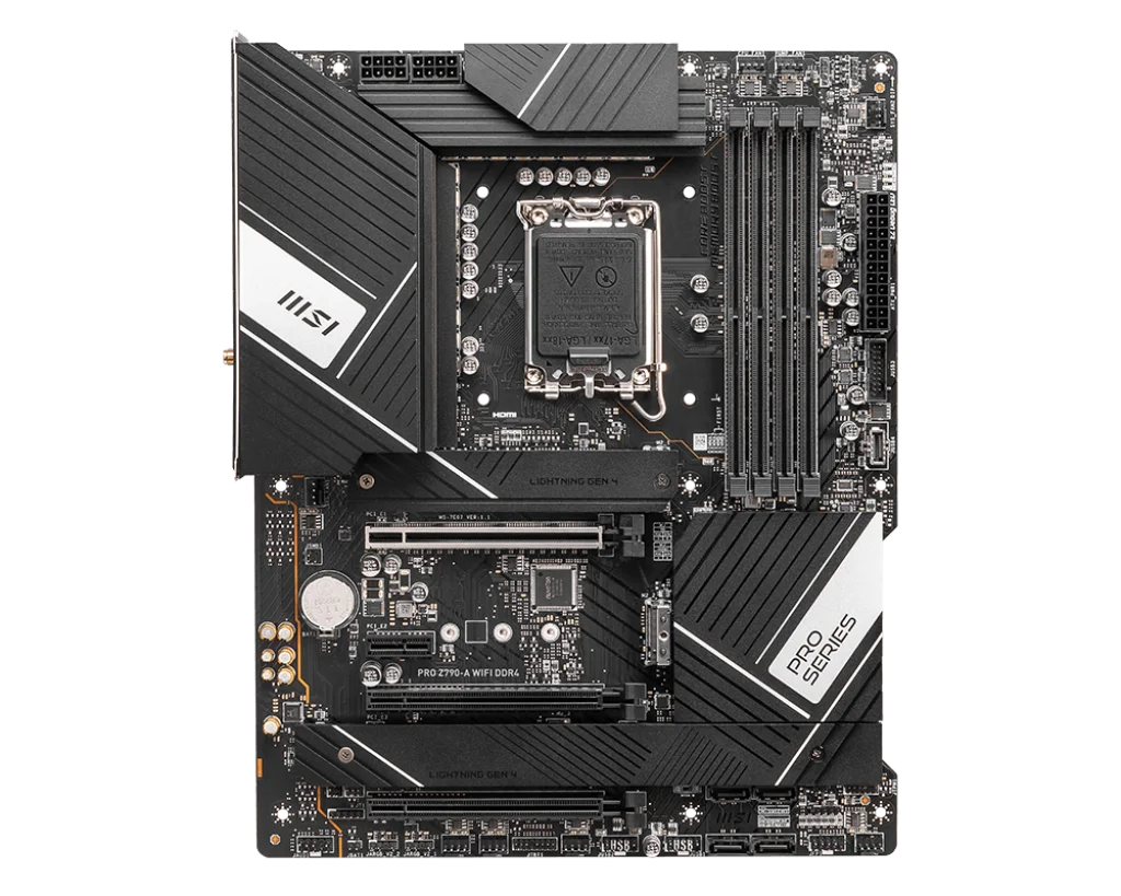 MSI Z790 Motherboard PRO Z790-A WIFI DDR4 Motherboard LGA 1700 support i9-14900F 14600K 13700KF 14600 12700F 12400 cpu DDR4 128G