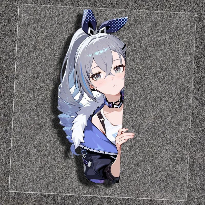 Game Honkai Star Rail Silver Wolf Firefly Cosplay Paste Paper Paster Waterproof Sticker Accessories Ornament Decoration Prop