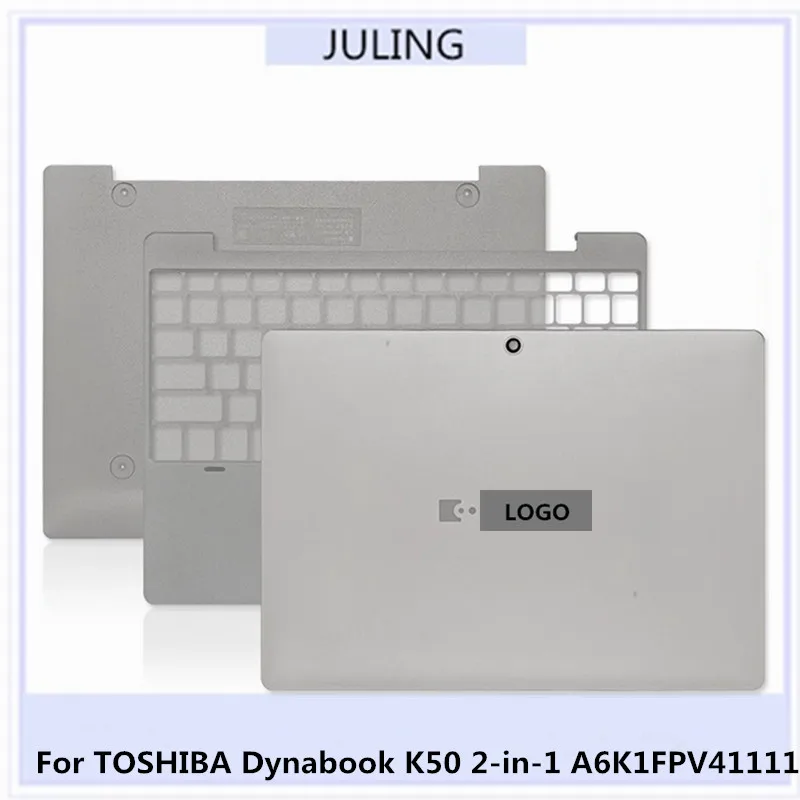 95%New For TOSHIBA Dynabook K50 2-in-1 A6K1FPV41111 Laptop LCD Back Top Cover/Palmrest Upper Cover/Bottom Cover Case