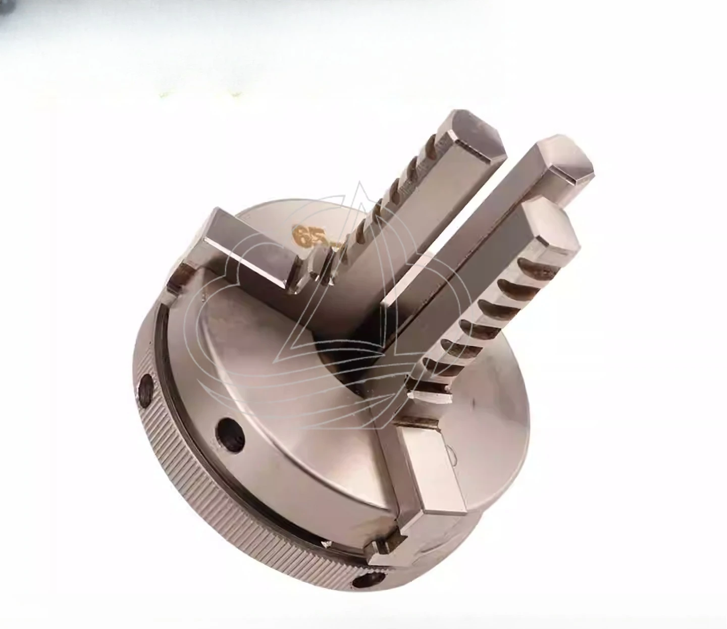 Woodworking Bead Machine with 63 4-Jaw Chuck 50 3-Jaw 80 Spindle Clamp 65 Stainless Steel Large through Hole for Wood Processing